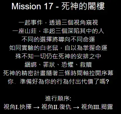 《死神的閣樓-視角1：抉擇》照片 3
