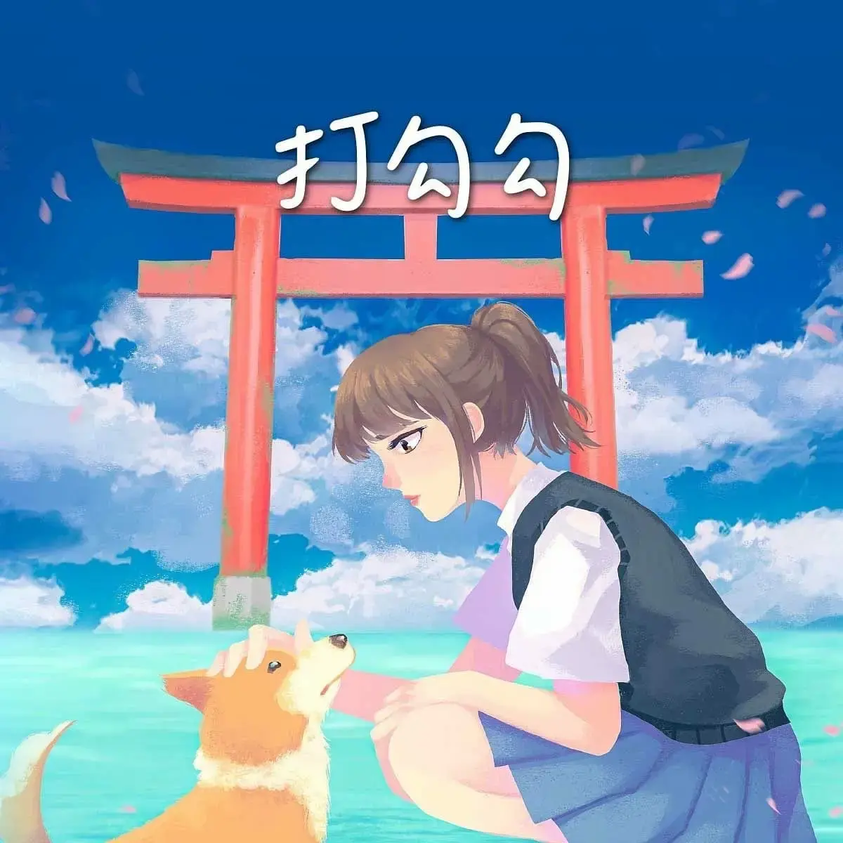 打勾勾主題封面